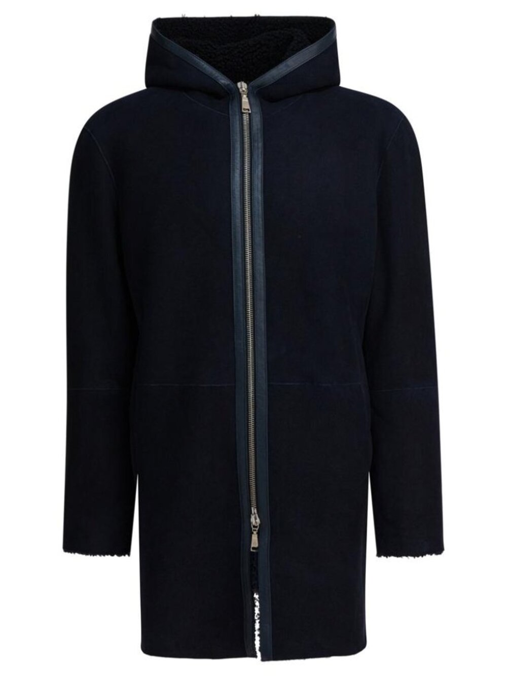 Tagliatore Long Shearling Coat Tag Size 48 Men